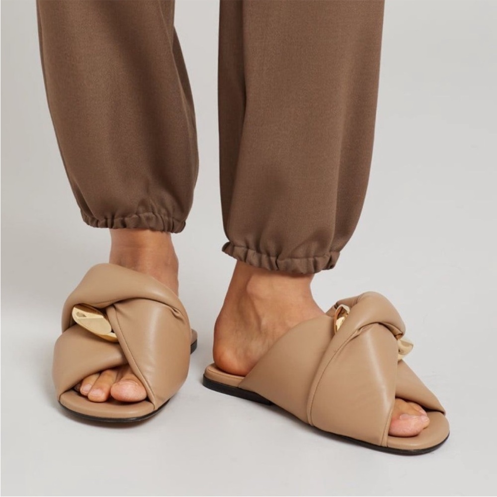 JW Anderson Twist Flat mules